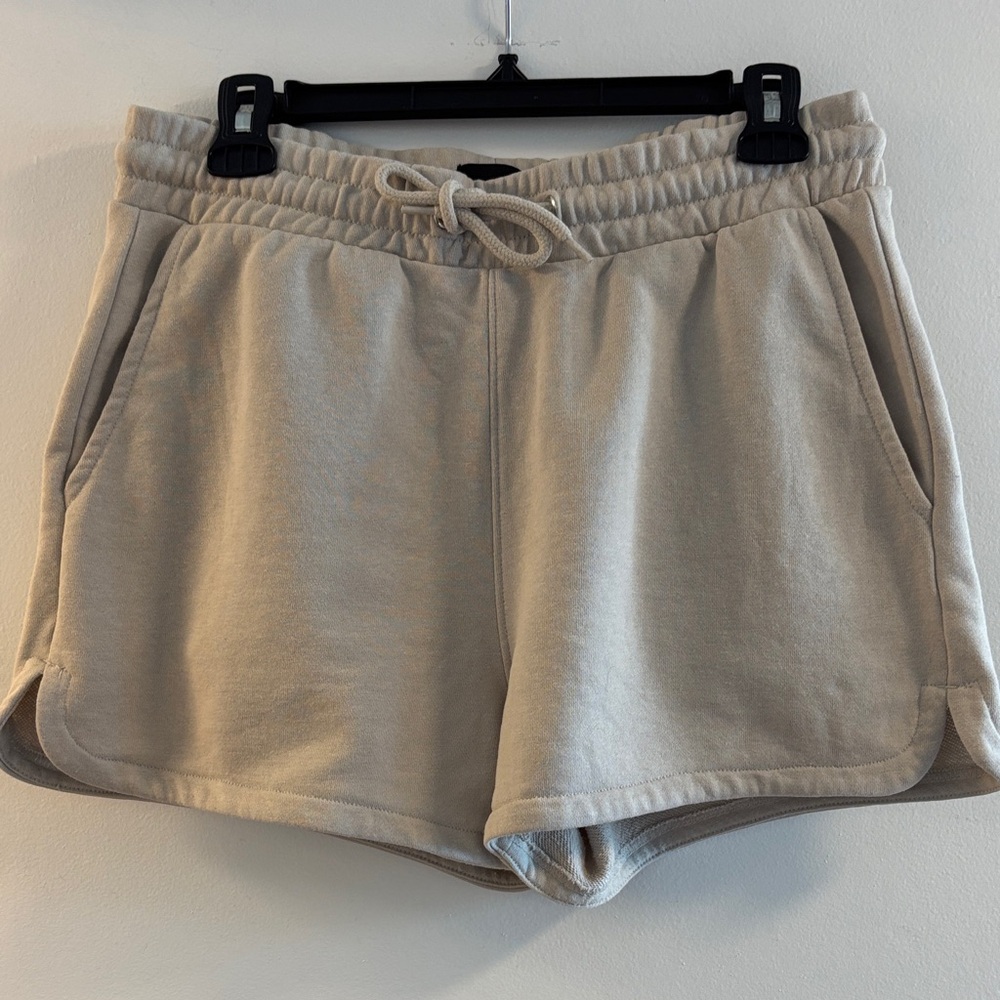 H&M Beige Athletic Shorts